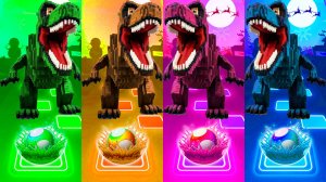 Coffin Dance Динозавры 403 уровень - Мультики про Динозавров | МУЛЬТФИЛЬМЫ ДИНОЗАВРЫ в Tiles Hop