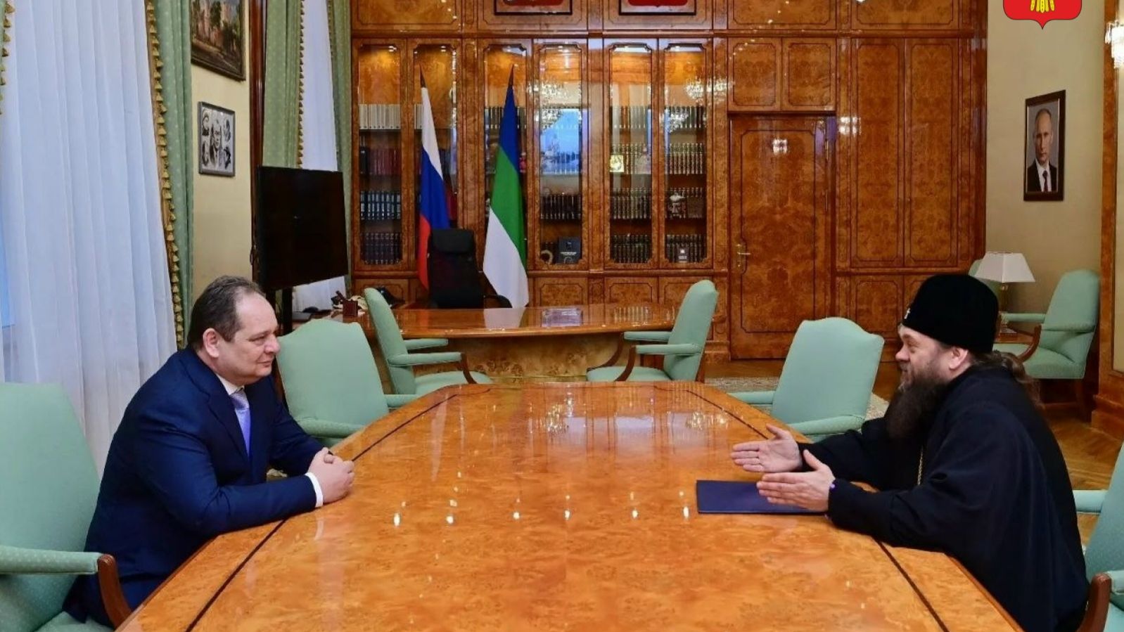 Встреча Главы Коми с митрополитом Сыктывкарским и Коми-Зырянским Филиппом