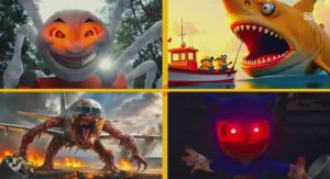 МУЛЬТИКИ ДЛЯ ДЕТЕЙ Паровозик Томас, Миньон Акула и Соник Монстр 🚂 КРУТОЕ ПРИКЛЮЧЕНИЕ