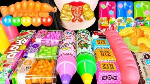 🌈 Радужные десерты 🌈 - СЛАДОСТИ и МАГИЧЕСКИЕ желе АСМР Мукбанг. ASMR еда.