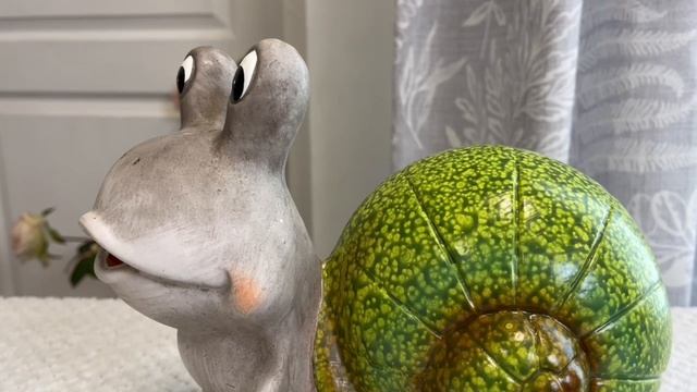 Декоративная фигура УЛИТКА РОМИ керамика 25 см 1157782