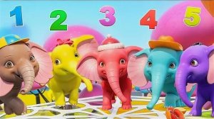 ДЕТСКИЕ ПЕСЕНКИ! СЧИТАЛОЧКА ПРО СЛОНИКОВ!