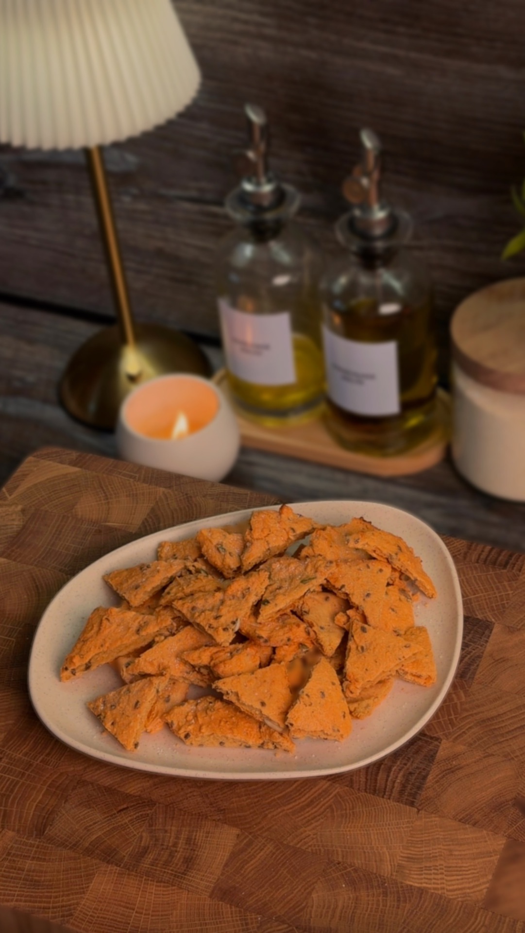 Хрустящие чечевичные начос без муки и лишнего масла 