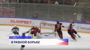 Второй матч между «Чайкой» и «Омскими Ястребами» закончился победой команды из Нижнего Новгорода