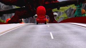 ВСЕ МОНСТРЫ Большие и маленькие автомобили с гигантским монстром Маккуином, паук