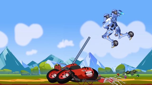 Тралалеро Тралала против МакКуина и Томаса Музыкальный микс МЕМ