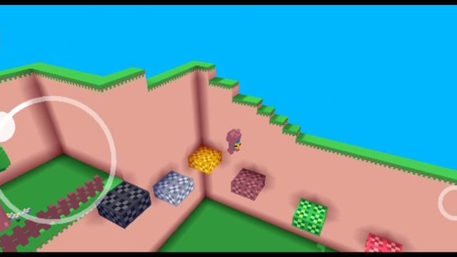 Медвежья деревня в Fancade! Поломал все деревья и заборы.