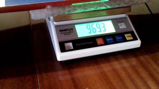 96- Взвесил готовое крыло.