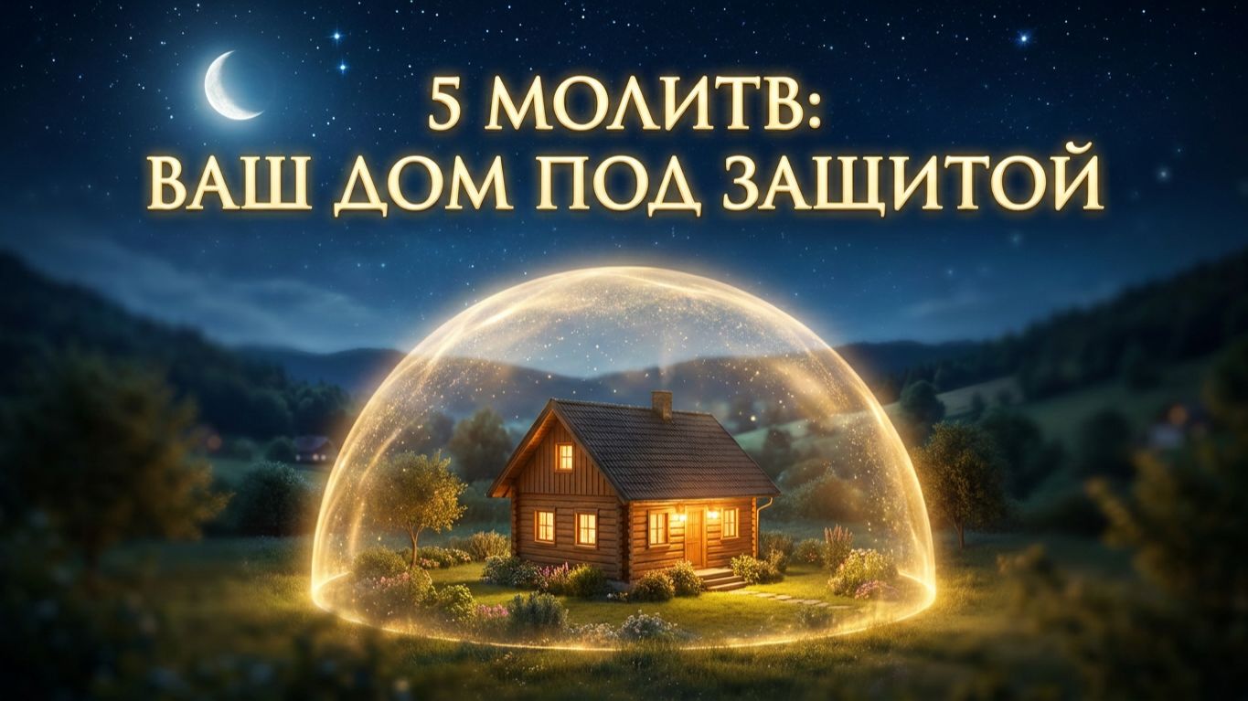 5 вечерних молитв для защиты дома и спокойного сна