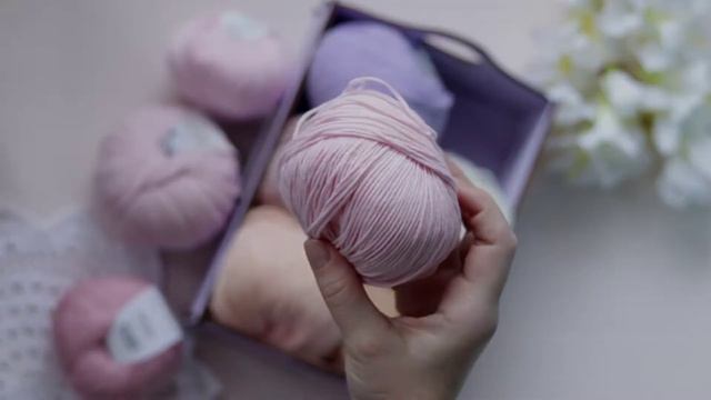 Распаковка пряжи хлопок с акрилом амигуруми вязаниеигрушек amigurumi пряжа