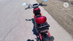 Открываю сезон электро скутера GT U2 pro