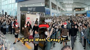 Тэхён с Чонгуком в Токио! И что они начали вытворять для фанаток - все с ума посходили!