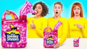 Испытание на большой, средней и маленькой тарелке | Эпические кулинарные лайфхаки