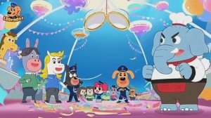 Храбрый шериф Лабрадор, две серии, познавательный мультфильм.