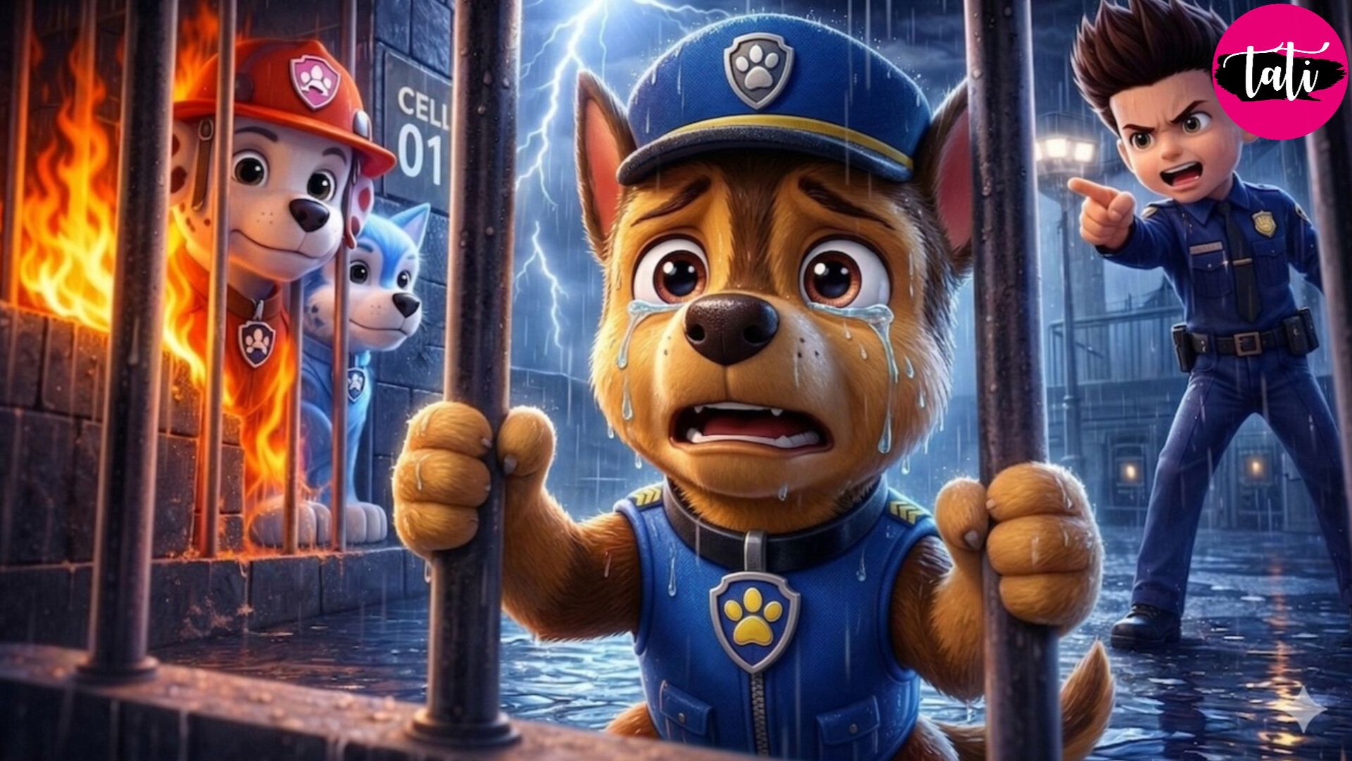 Щенячий патруль и Маршалл. Залипательное видео. Мультфильм для детей и малышей. Анимация 415