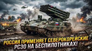 🚨 Срочно! РСЗО из КНДР на беспилотном шасси России - танки обречены