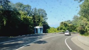 Сочи ранним утром Дорога обратно