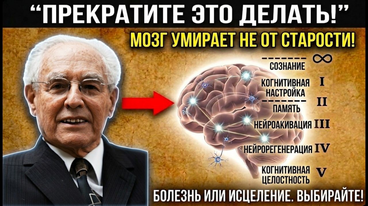 Никогда НЕ ДЕЛАЙТЕ ЭТО утром! УБИВАЕТ мозг БЫСТРЕЕ алкоголя! Техника от знаменитого врача Лурии