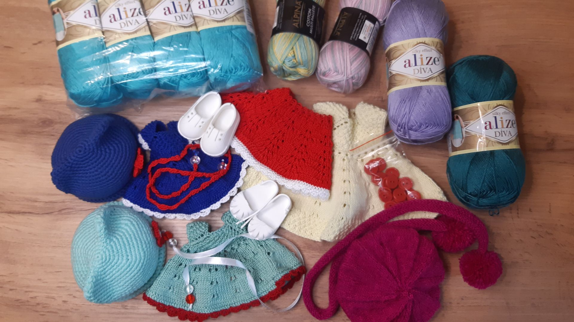 Кукла от Елизаветыобзорпримерка вязаной одеждыпокупки