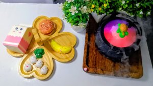 РАСПАКОВКА АСМР сквишей силиконовых вкусняшек и антистрессов ТАБА еда 🍫🍬🍫💝🍄🟫