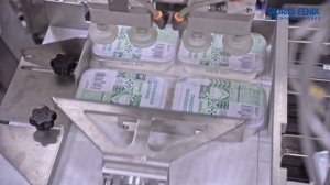 SPM-SR-20 — автоматический автоукладчик в картонные короба для пластиковых контейнеров.