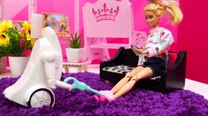 Робот хотел помогать, но всё ломал! ✨ А теперь он лучший помощник в шоуруме Барби!