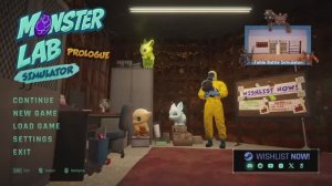 я играю в Monster Lab Simulator