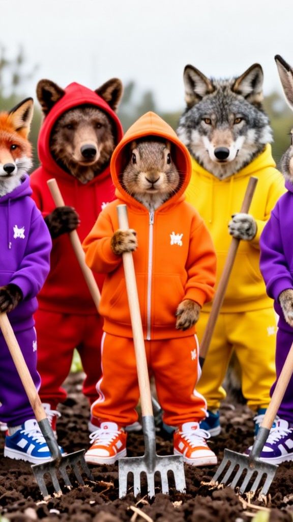 БёБеРр огород друзья