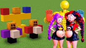 НОВЫЙ АДДОН Poppy Playtime «БЕРЕМЕННЫЕ СЁСТРЫ-БЛИЗНЕЦЫ» В МАЙНКРАФТ