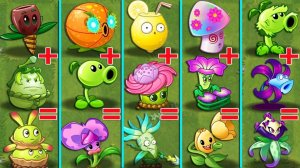 Plants VS Zombies-2 Fusion РАСТЕНИЯ ПРОТИВ ЗОМБИ Grafted mod Hybrid pvz ПВЗ МОД Битва прохождение