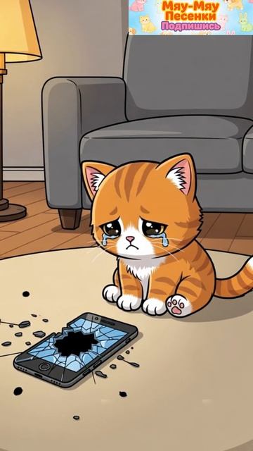Котёнок Гав  Поставь лайк и мы починим телефон 