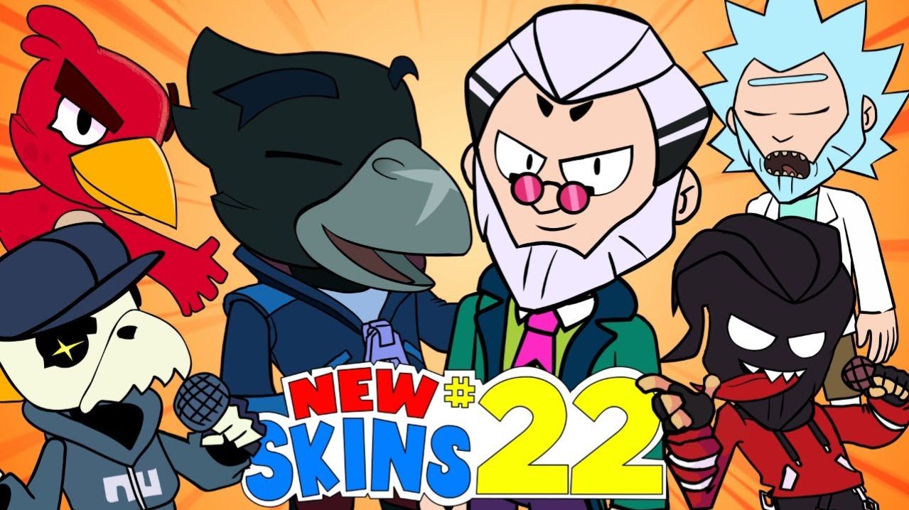 BYRON ПРОТИВ CROW: НОВЫЕ ИДЕИ СКИНОВ — BRAWL STARS АНИМАЦИЯ #22