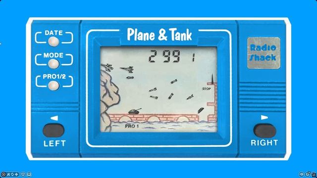 Plane - Tank Battle Handheld Game - Game 1 and 2