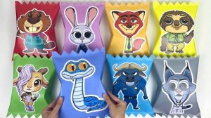 МИЛАЯ РАСПАКОВКА СЛЕПЫХ КОНФЕТНЫХ СЮРПРИЗ-ПАКЕТОВ ZOOTOPIA 2 | СЮРПРИЗ ЗВЕРОПОЛИС ДЖУДИ ХОПС!