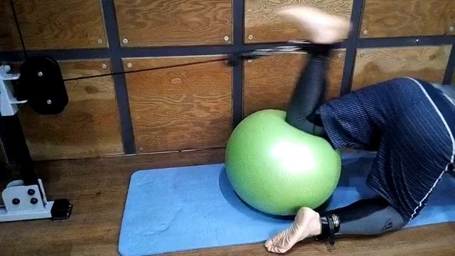 растяжение и укрепление бицепса бедра(вариант 1)