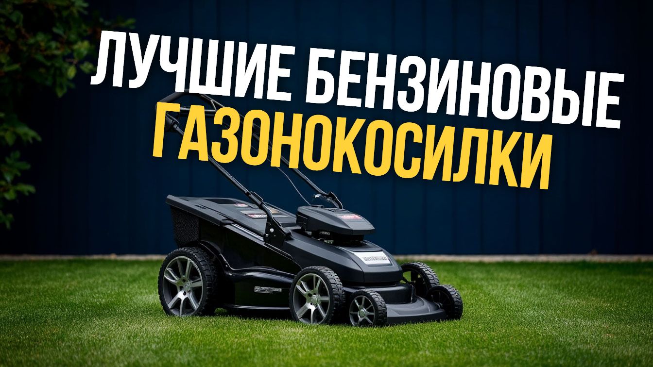 Лучшие бензиновые газонокосилки 2026: выбор для дачи и сада
