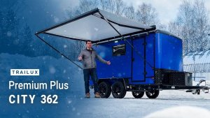 Двухосный прицеп TRAILUX City 362. Обзор прицепа с задатками автодома