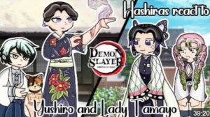 Hashiras React To Yushiro And Lady Tamayo, Manga Spoilers, Demon Slayer, Angst, Part 1, 1,
