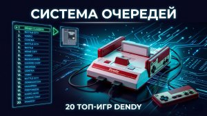 ZELDA, BATTLETOADS, MEGA MAN! 🔥 Dendy-марафон по НОВОЙ СИСТЕМЕ ОЧЕРЕДЕЙ! 🕹️ 20 игр по порядку
