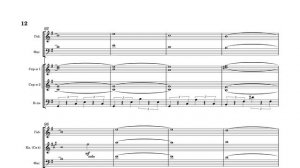 Родина. В. Ажикулов. Аранжировка В. Саранцев. Партитура