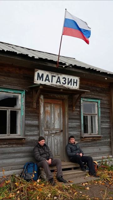 Смех и размышления на скамейке у магазина #Россия #жизньвдеревне #досуг