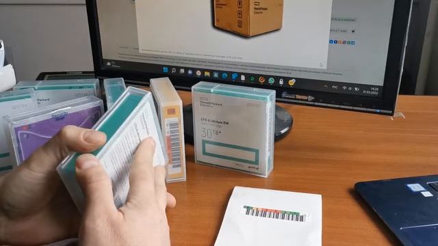 Превращаем Q2078A в  Q2078AN - LTO ULTRIUM BARCODE LABELS