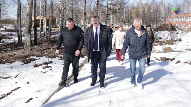 Работы на «Территории Юности» продолжаются