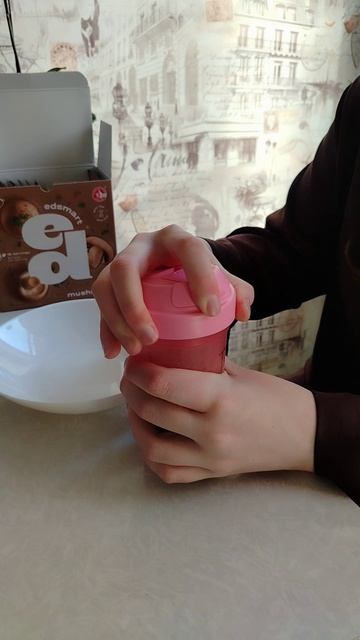 Доча делает грибной суп НЛ