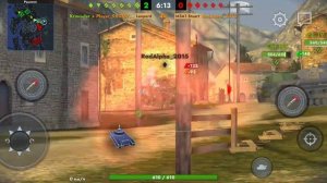 танки блитс. первое видео. Фармим серебро