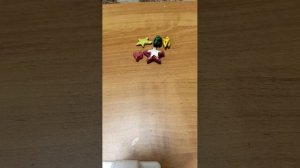 распаковка пакетиков с фигурками из пластилина. 3 часть