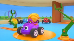 🍿🏎️ Гонка остановлена! 🚘Машинки спешат на помощь, чтобы отремонтировать обрушившийся мост вместе