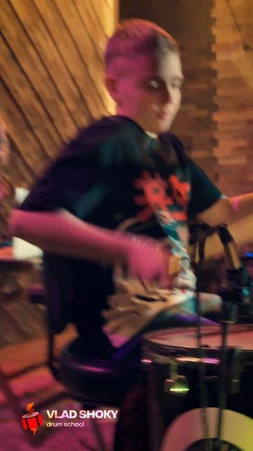 Отчетный концерт школа барабанов Vlad Shoky Drum School в Томске #shorts