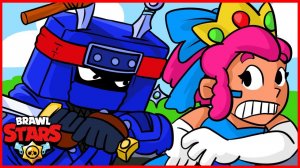 BRAWL STARS – ПРИНЦЕССА ШЕЛЛИ И ЭШ