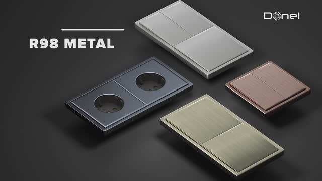 СЕРИЯ R98 METAL: ПРЕМИУМ-ДИЗАЙН С МЕТАЛЛИЧЕСКИМИ АКЦЕНТАМИ